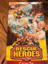 RESCUE HEROS - CAVE IN VHS NEW ANIMATED - FISHER PRICE Ships N 24h