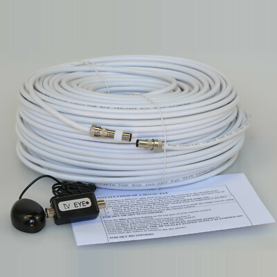 15 m weißes Kabel für Sky+ HD TV Link Magic Eye Kit, alles was Sie brauchen