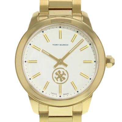 Tory Burch Collins Series Gold Tone Steel Quartz Ladies Watch