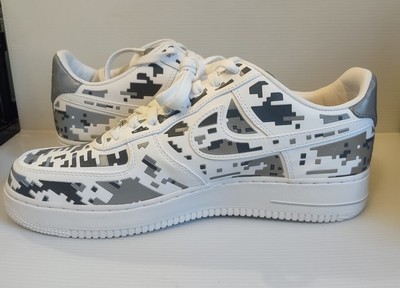 NIKE AIR FORCE 1 LOW PREMIUM 08 QS DIGI CAMO MENS SHOES-MENS SIZE