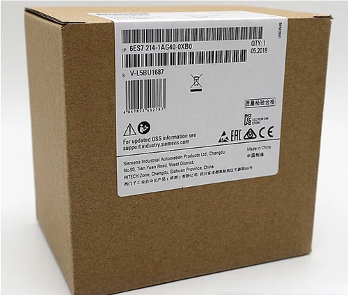 1 Stück Neu Siemens 6ES7 214-1AG40-0XB0 CPU-Modul Schneller Versand 6ES7214-1AG40-0XB0 - Bild 1 von 3