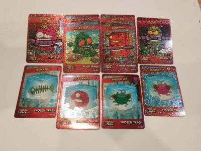 The Trash Pack Limited Edition Lot of 10 cards Sparkle foil card rare 2011