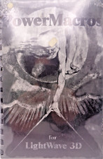 COMMODORE AMIGA -- POWERMACROS FOR LIGHTWAVE 3D (CINEGRAPHICS) #NOS #SEALED