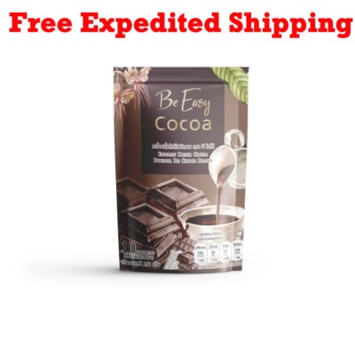 3 X Be Easy Cocoa Instant Drink Weight Control Detox Burn fat Block flour sugar 