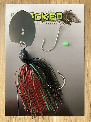 WHACKED LURES AUS ~ 1oz 'Rig Your Own Trailer' CHATTERBAIT