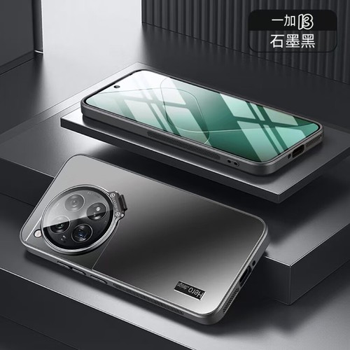 Für OnePlus 13, Luxus KickStand Cover Full Glas Linse Kamera Hybrid Hülle - Bild 10 von 12