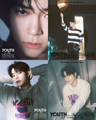 ZEROBASEONE YOUTH IN THE SHADE Album DIGIPACK 9 Ver SET/9CD+9 Book