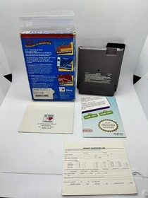 Mickey's Adventure In Numberland Nintendo NES Complete CIB Poster Reg Card Rare!