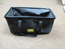 Nikon canvas tote / bag as shown. Measures 21" L x 10" W x 12" D. New