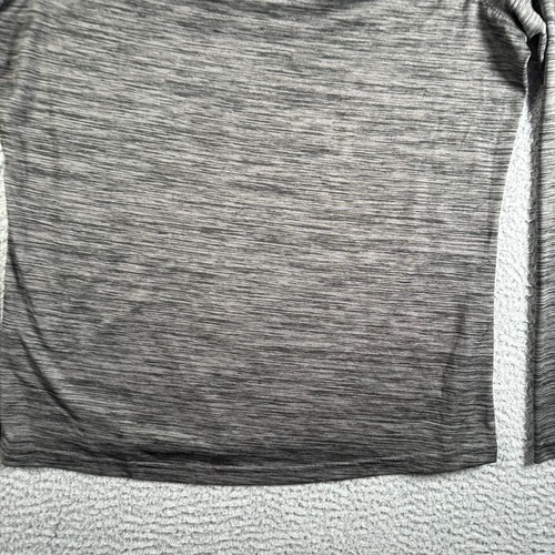 Charles River Shirt Womens XS Gray Long Sleeve 1/4 Zip USAA Employee Uniform - Picture 9 of 11