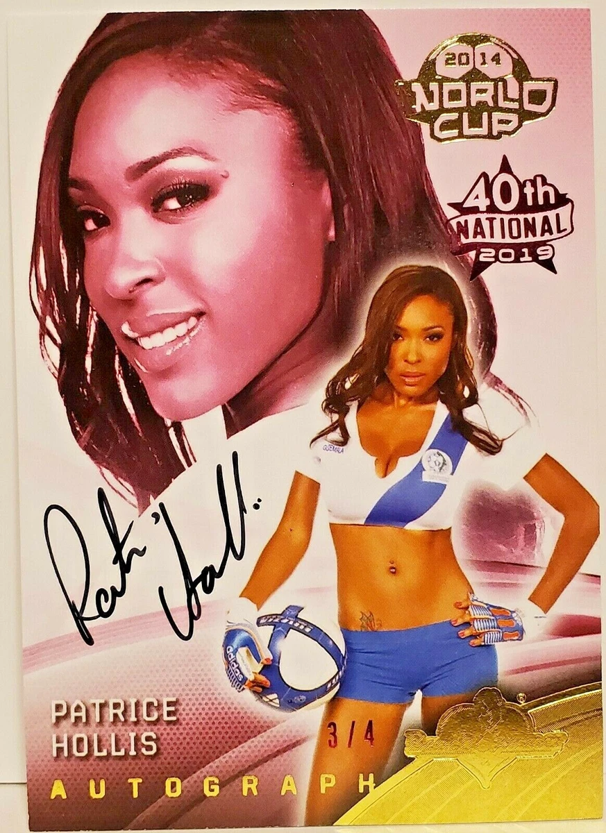 Patrice Hollis Card #87 ~#3 of 4~ 2014 World Cup Signed 40th Nat ~  BENCHWARMER | eBay