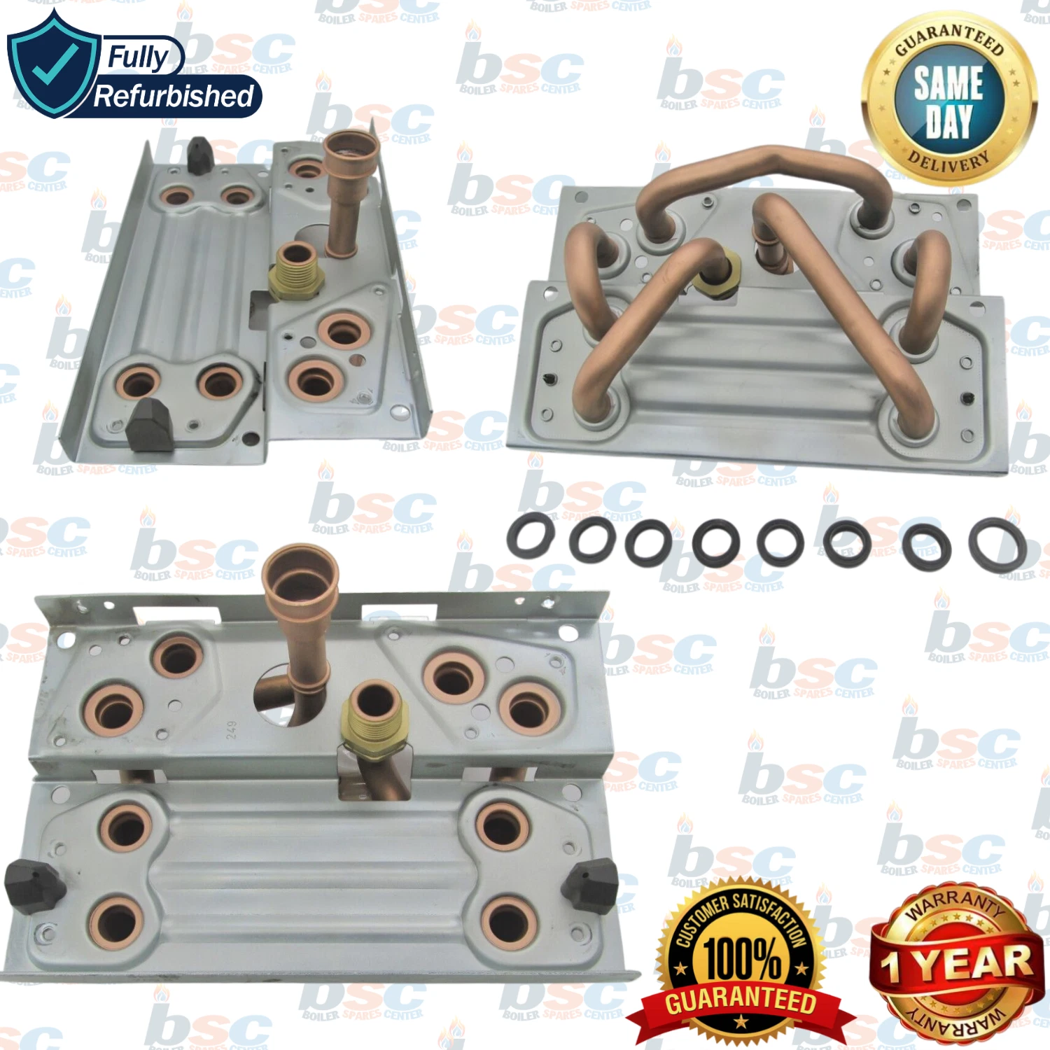 4290_ - VAILLANT 0020073792 064950 SCAMBIATORE SANITARIO PER CALDAIA VMW IT 242 282 240/1 X - VAILLANT - Foto 7