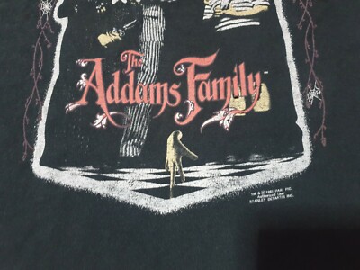 Rare Vintage 90s The Adams Family fantasy /thriller movie Promo T