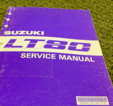 1998 Suzuki LT80 LT80W Quad Sport ATV Service Repair Manual 99500-20192-01E