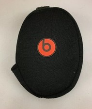 Beats By Dr Dre Headphones Carry Case Black Red Soft Nylon