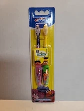 Kids Crest Toothbrush 2-Pack Sesame Street Elmo + Bert & Ernie Sealed New