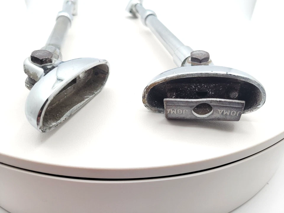 Vintage car adjustable Joma rear view mirrors - Image 2 of 4