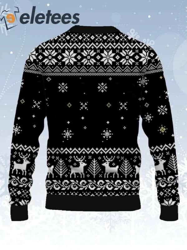 Fun Grnch Ho Ho Ho Ugly Christmas Sweater IUX9KUZJ