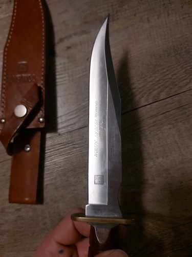 Coltello Al Mar Grunt Bowie Blade Dagger Knife "Middle East War" Desert Storme - Foto 5 di 17