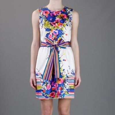 white christmas dresses Red Valentino // Light Pink Cotton Pleated Shift Dress – VSP Consignment