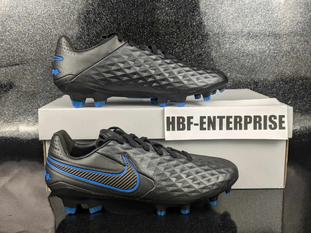 Nike Tiempo Legend 8 Pro FG Black Blue Hero for Sale