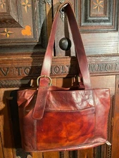 I Medici Firenze Chestnut Tote leather handbag