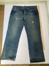 Y2K Guess Jeans Men's Size 40 - Made in Hong Kong 100 Cotton Distressed