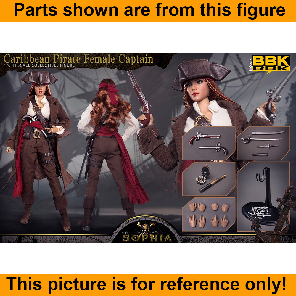 Sophia Caribbean Pirate - Soft Boots (for Feet) Female - 1/6