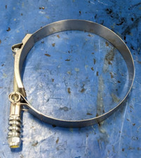 Breeze B9226-0450 T-bolt Hose Clamp Band 301 Ss Spring Loaded 4-12 Box Of 10 Breeze B9226-0450 T-bolt Hose Clamp Band 301 Ss Spring Loaded 4-12 Box Of 10