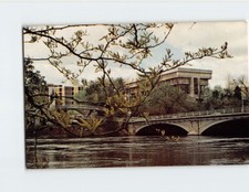 Postcard The Iowa River The University Of Iowa Iowa City