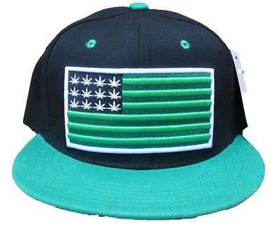 Snap back caps Kush, Stay High Everyday, 3D Embroidery  Front and Back
