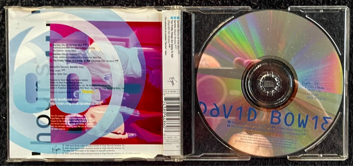 DAVID BOWIE / SURVIVE remixes 1999 / 2000 CD The Pretty Things Are