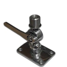 Marine VHF Antenna 316 Stainless Steel Adjustable Base Mount for Boats by Mar...