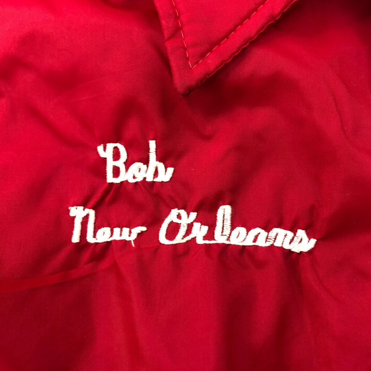 Vintage Exxon Jacket Mens Large Red Windbreaker Work Uniform Vintage Exxon Jacket Mens Large Red Windbreaker Work Uniform