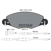 Textar Bremsbelagsatz, Scheibenbremse 2327301