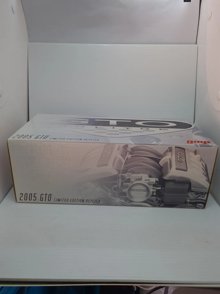 gmp 2005 GTO Limited Edition Replica Holden Manaro 1:18 Scale Blue New In Box  - Image 3 of 4