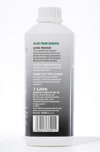 International Soft Top Reviver, Black, 1 Litre - Picture 11 of 12