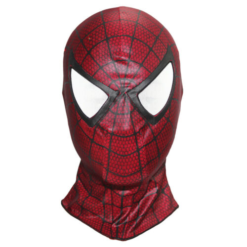 Masque Spiderman Costume Halloween Cosplay Cagoule Cagoule Adulte Enfant - Photo 1 sur 9