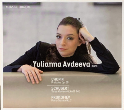 Signed YULIANNA AVDEEVA Chopin Schubert Prokofiev Recital Mirare 2CD Signiert
