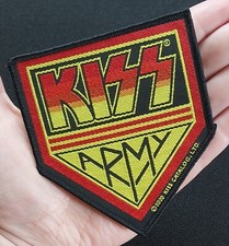 LICENSED  KISS  ARMY  Classic Hard Rock Metal Band Music Battle Jacket Patch