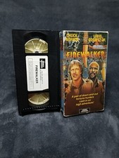 FIREWALKER VHS 1989 Video Treasures Chuck Norris Action Movie