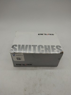 Enerlites 88115-W 15A Toggle Switch Single Pole-White(10 Pack).   2