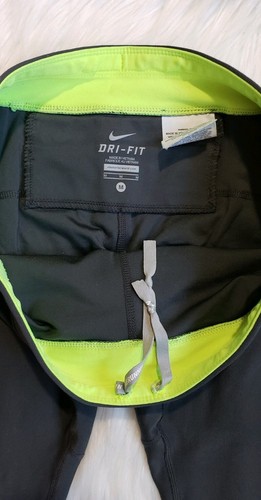 NIKE Dri Fit Running Capri Calzas Ajustadas Mujer Talla Mediana - Imagen 2 de 7