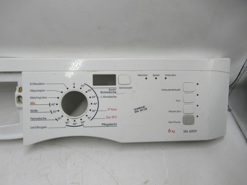 Gorenje WA 60129 Bedienblende Blende ohne Elektronik Panel Sifra 304287 - Bild 2 von 5