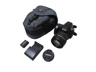 Sony Alpha DSLR-SLT-A33 Digital Camera w/ Tamron 18-200mm Lens | Tested