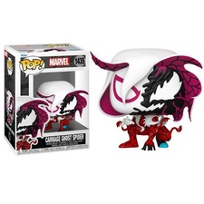 Funko POP Marvel Comics: Carnage Ghost Spider - Figura de vinilo #1435 #82645