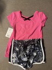 NWT Lot of 13 Size 24 & 2T Girls Clothes Leggings Tops Shorts Shirts — photo 5