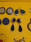 20 Pairs Retro MCM Pierced Earrings Mixed Lot Mid-Century-Modern  — photo 10