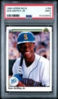 Ken Griffey Jr 1990 Upper Deck #156 PSA 9 MINT
