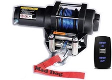 Mad Dog 3500 lb ATV Winch Kit with Synthetic Rope for Honda Talon R 1000